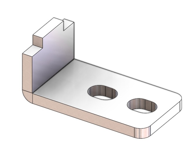 LPV Rear Panel Fixing Brackets